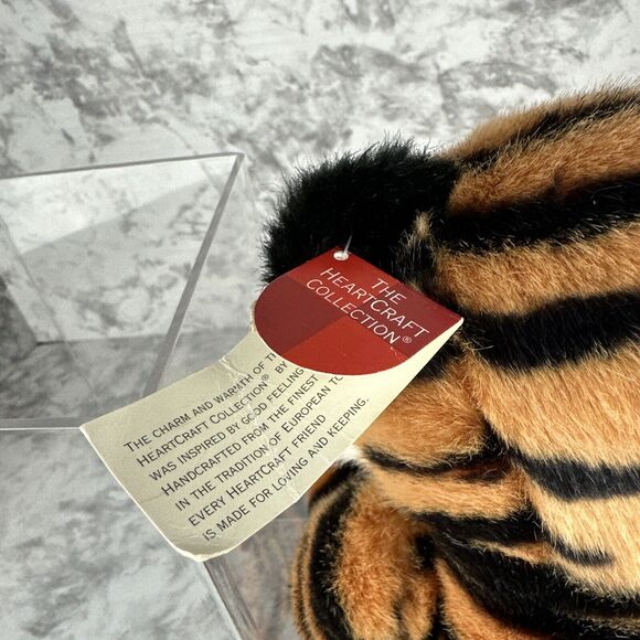 Tickles The Bengal Tiger Russ Berrie 16" Weighted Stuffed Animal Plush Vintage - Picture 9 of 12